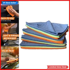 Microfiber Cleaning Towels Multi-Purpose Lint Free Streak Free Machine Washable