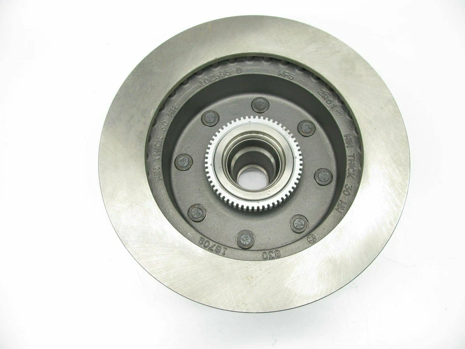 (2) Rotor de freno delantero y bujes nuevos OEM 52007715 para camioneta Dodge B3500 1995-97 8 tacos Foto 4 de 4