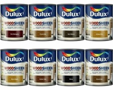 Dulux Woodsheen Wood Stain Varnish Interior Exterior Quick Drying Satin Finish