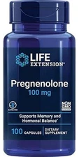Life Extension Pregnenolone - Hormone Balance Supplement for Healthy Hormone 100