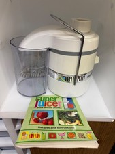 super juicer plus cl-003e2(G) with juice book