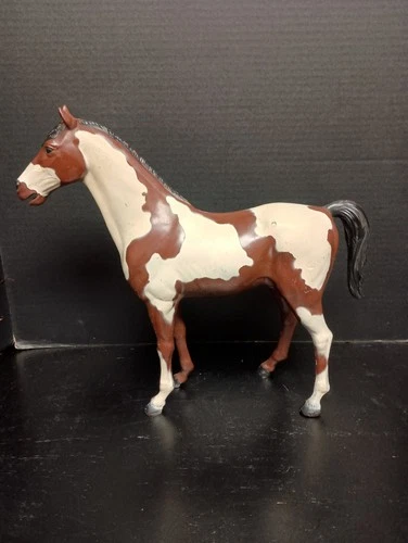 VINTAGE MARX BEST OF THE WEST STORM CLOUD PINTO HORSE 1973
