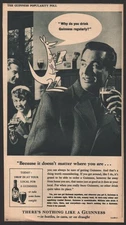 1958 Guinness Stout ad Doesn’t matter where you are …
