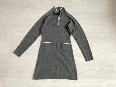 Women GUESS Dress Grey Acrylic S - Bild 1 von 4