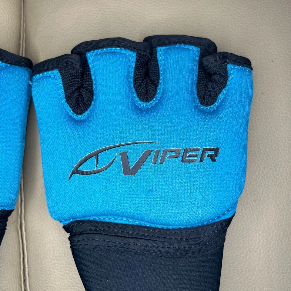 Title Boxing Viper Coil Quick Wraps - Blue/Black - Size Large - Image 3 of 4