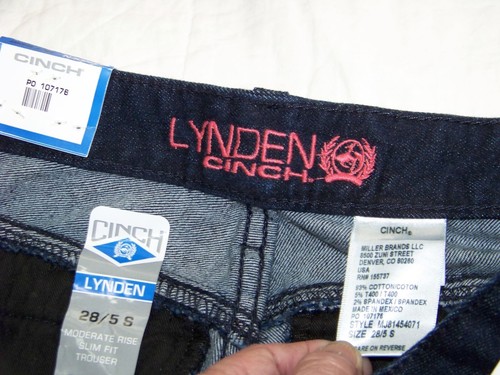 Women's Cinch Lynden Trouser Jeans - 28/5 Short - New with Tags - MJ81454071 IND - Picture 9 of 15