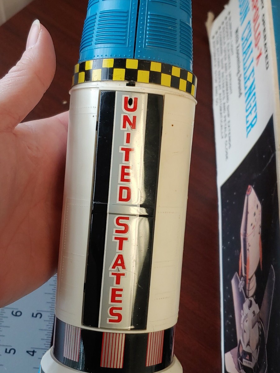 野村トーイ　ムーントラベラー アポロ − Z　日本製　昭和レトロ電動玩具 1960s Apollo-X Moon Challenger Nomura Rocket Toy Battery