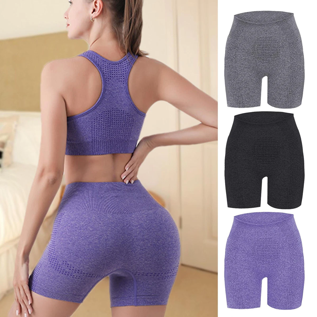 Tummy Control Underwear Firming Workout Shapewear Shorts Nylon