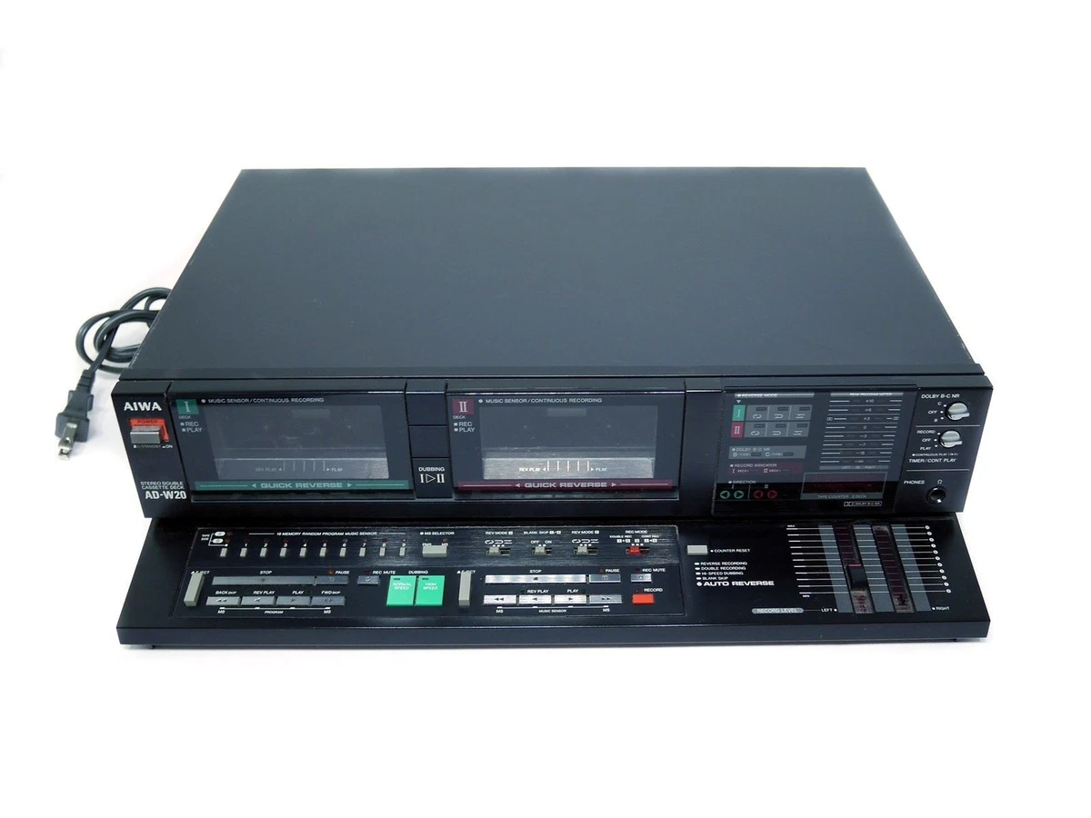Aiwa Cassette Player & Recorder Home Audio Cassette Tape Decks for