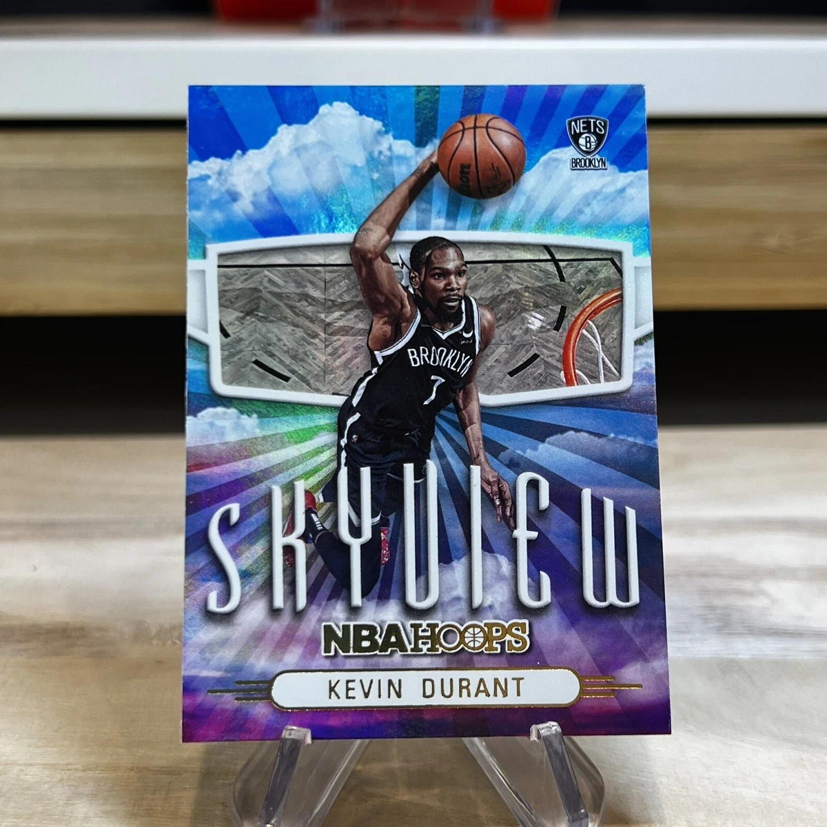 KEVIN DURANT 2022-23 Panini NBA Hoops Skyview Insert Holo Brooklyn Nets No. eBay NBAカード KEVIN DURANT insert