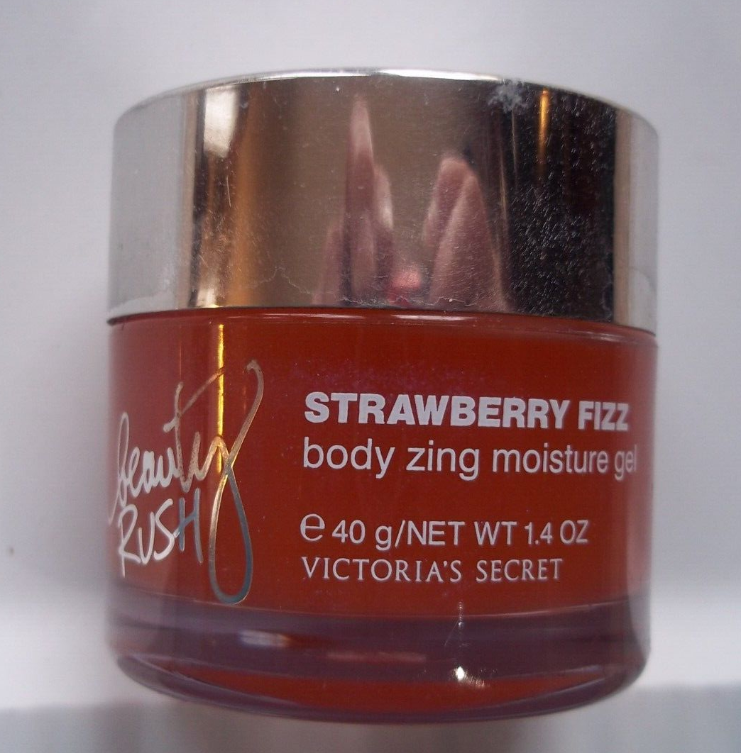 1.4 Oz. BEAUTY RUSH Strawberry Fizz BODY ZING MOISTURE GEL