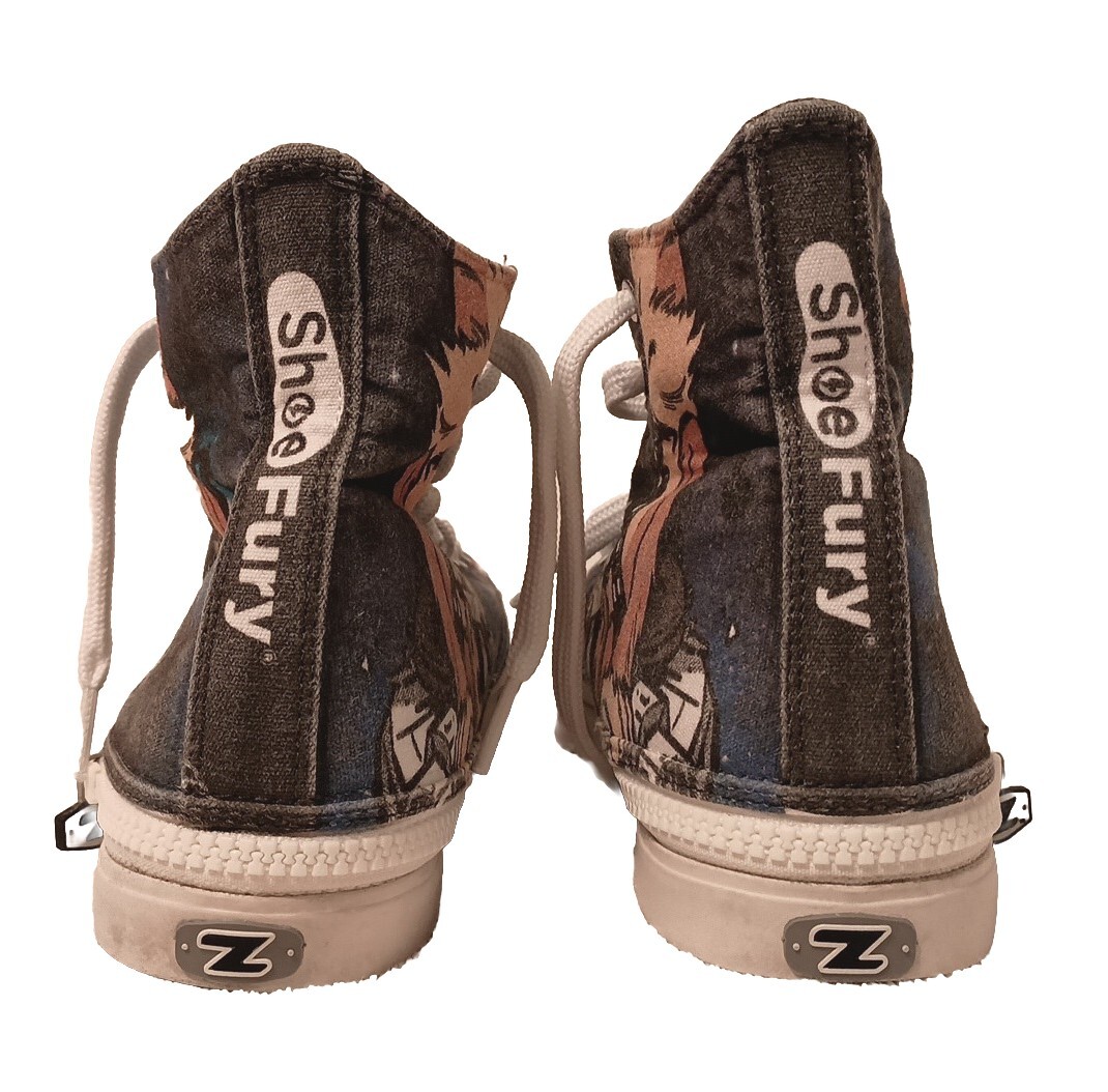 STAR WARS - (Custom Made) ZipZ California - Shoe Fury - Blue  display picture 1