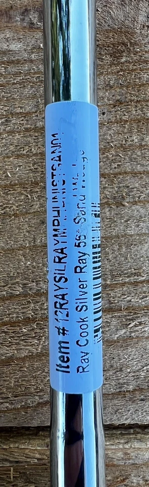 Ray Cook Shot Silver Ray 56º Sand Wedge - Steel Wedge Flex - NEW - Image 4 of 4