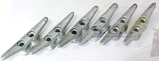 BOATER SPORTS MARINE DOCK CAST IRON GLAVANIZED 4" DOCK CLEATS - BOX OF 6