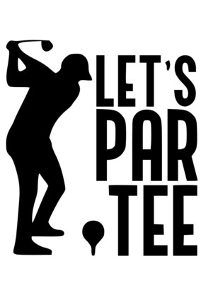 Golf Die Cut Vinyl Decal Outdoor Sticker Golfing Sticker Hole Club Cart