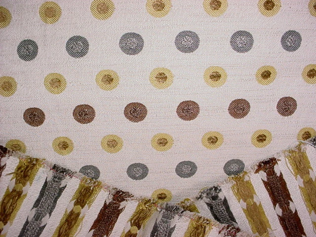 Tela de tapicería 16Y Groundworks GWF-3049 Ventana puntos hierba de limón punto chenilla Foto 4 de 4