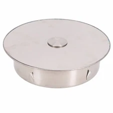 Stainless Steel Chimney Cowl Flue Liner Cap Stove Pipe Rain Cover Duct Closure
