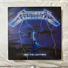 1st Press Metallica MEGAFORCE Ride The Lightning ‘84  MRI-769 A-1 Original LEGIT