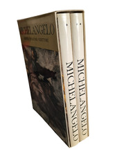 Libro Cofanetto Michelangelo - 2. Vol. Istituto geografico De Agostini. 1965