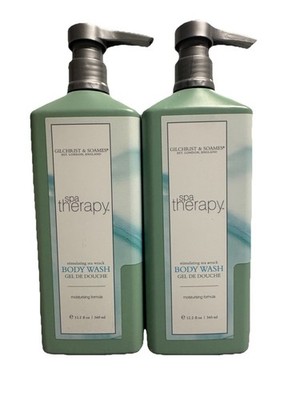 2 PACK Spa Therapy BODY WASH Stimulating Sea Wrack 12.2oz 360mL Pump Bottle