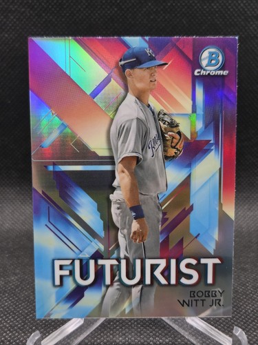 Bobby Witt Jr. #FUT-BW — 2021 Bowman Chrome Futurist baseball card