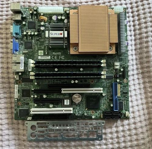 PDSML-LN2+ Mainboard für Server + CPU + Kühler+ Blende + RAM