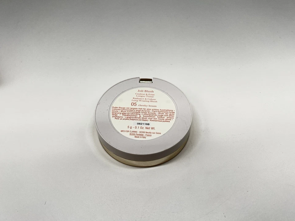 Clarins Joli Blush Radiance Color Long Wear Blush 05 Cheeky Boum 0.1oz - Image 2 of 4