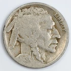 1918-S Buffalo Nickel G/VG details 5c