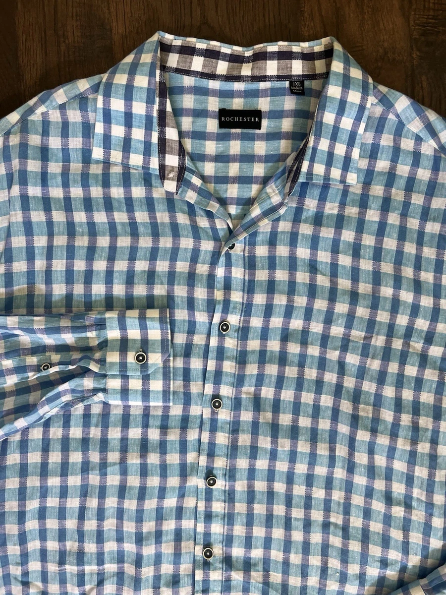 rochester dress shirts Rochester Medical Button-Down Dress Shirts for Men for sale