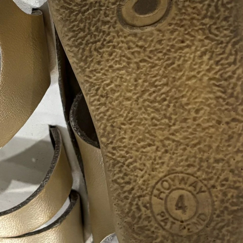 Sandalias Sun San Agua Salada Sea Wees Doradas Metálicas Infantiles/Niñas Pequeñas Talla 4 Foto 4 de 4