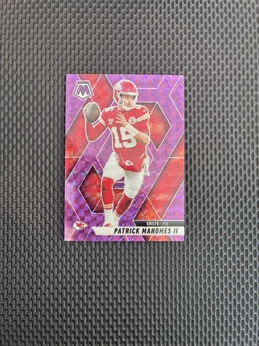 Patrick Mahomes II 2025 Panini Mosaic #200 Purple Mosaic /49 Chiefs KG Rare