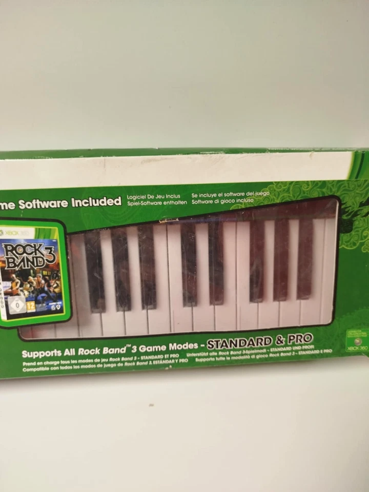 Rockband 3 Xbox 360 Wireless Keytar Keyboard Clavier Harmonix - Image 2 of 4