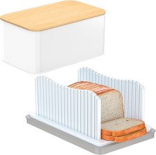 Bread Slicer for Homemade with Box, Foldable ...