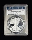 2023-W One Ounce American PROOF Silver Eagle * PCGS PR70 DCAM Early Release
