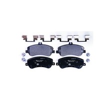 Bremsbelagsatz Scheiben mit Verschleißwarnung 20,2 mm HELLA für MB GLK-KLASSE