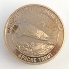 North American Fishing Club - Apache Trout-  1 Troy Oz  .999 Fine Silver Coin