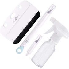 HTVRONT Window Film Kit - 4 Pcs Window Privacy Film Installation Tools, Easy ...