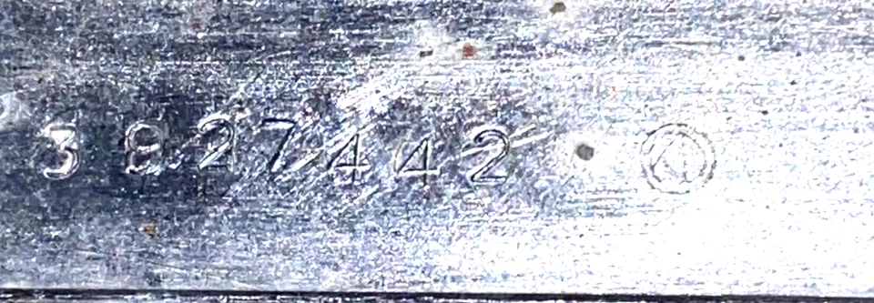 Juego de persianas de capó Nova SS 1967 Camaro 1968-72 REAL OEM 3927442 de colección Foto 4 de 4