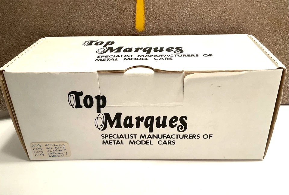 TOP MARQUES England hand built 1933 ALVIS SPEED 20 MAYFAIR SALOON #HE 1 BOXED - Image 3 of 4