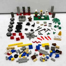 LEGO SET 5936 ADVENTURERS JUNGLE SPIDERS SECRET - SENIOR GOMEZ'S EXPED -COMPLETE