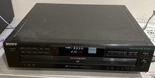 Sony CD Player 5 Disc Changer CDP-CE215 Sold for Parts Needs Repair
