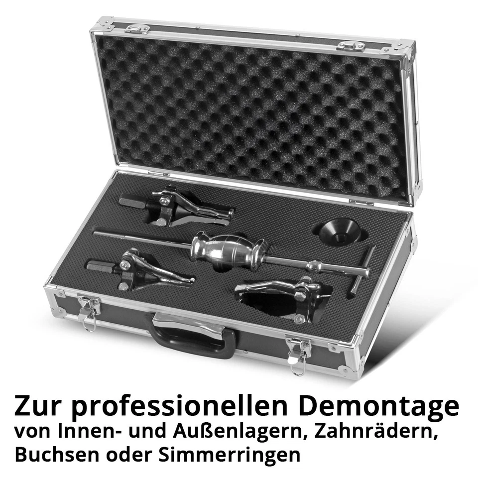 STAHLWERK Lagerabzieher Set mit Gleithammer 5-tlg Abzieher Satz Spezial-Werkzeug - Bild 2 von 4