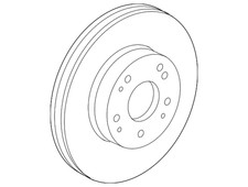 Genuine Acura Rotor 45251-TR3-A00