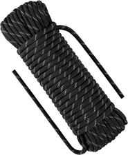 Multi-Purpose Climbing Rope - 8/10/12mm x 5/10/20/30m, Ideal for Rappelling, Boa