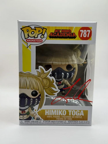 Leah Clark Autograph Signed Funko POP! My Hero Academia Himiko Toga #787 (JSA C