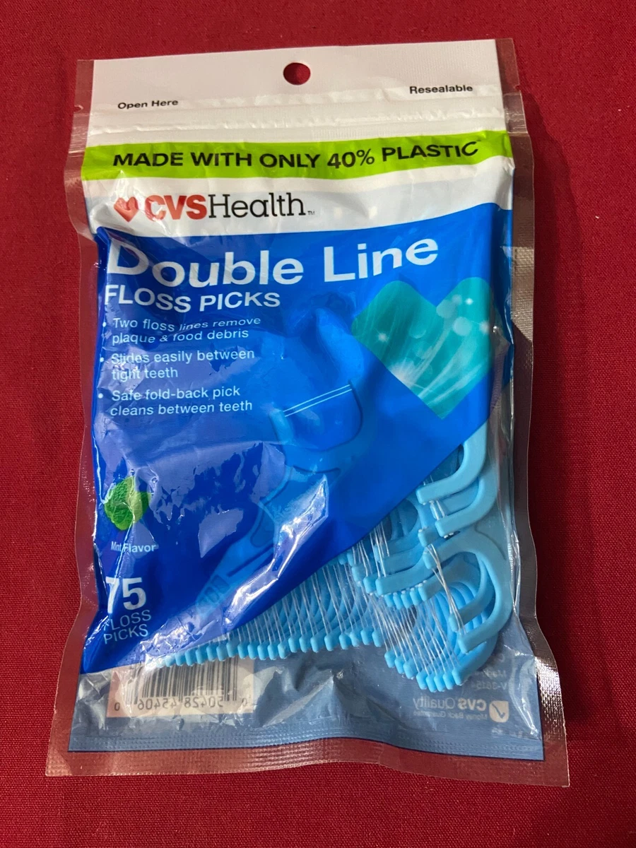 CVS Health Advanced Floss Picks, 90CT, 41 OFF