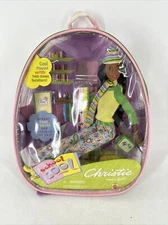 RARE School Cool Christie Friend of Barbie African American Doll w/ Tote Bag NEW