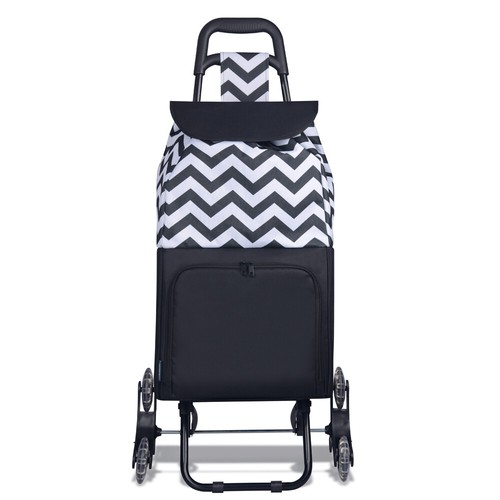 Shopping Trolley Cart Foldable Grocery Basket Market Luggage Bag Wheels Carts - Picture 17 of 84