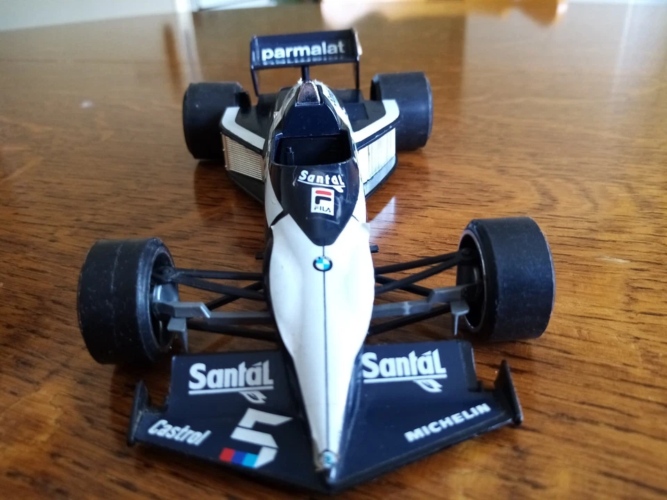 Burago Brabham BT 52 F1  Parmalat modello in scala 1/24 ottime condizioni - Immagine 2 di 4