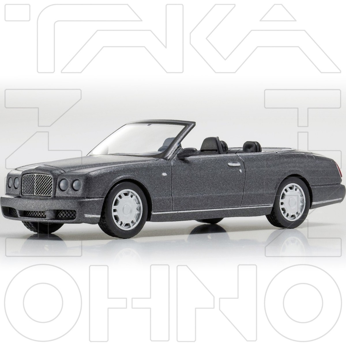 BENTLEY AZURE MARK II KYOSHO ORIGINAL 1:64 GRAY METALLIC